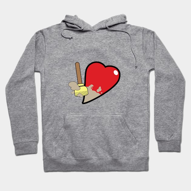 Clean Up Your Heart Hoodie by carlomanara